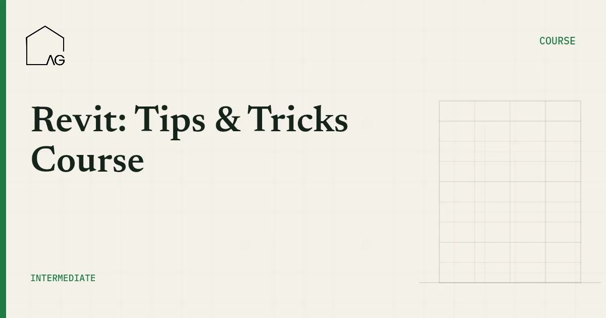 Revit Tips & Tricks from Industry Professionals