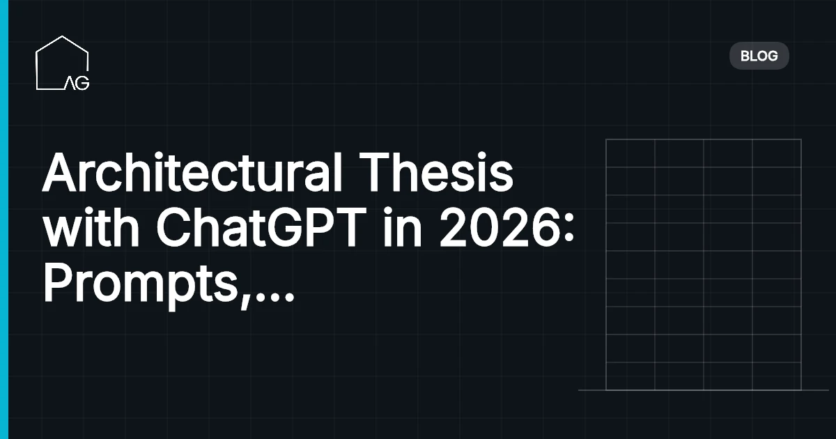 Architectural Thesis with ChatGPT in 2026: Prompts, Workflow, and Research Ideas