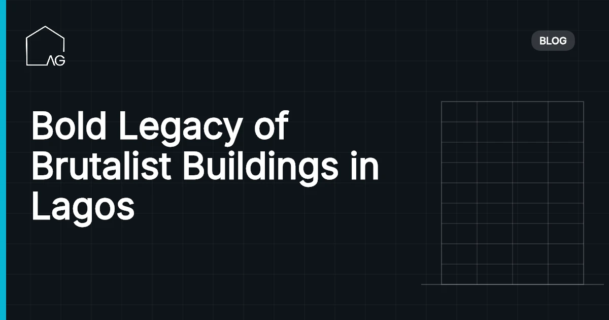 Bold Legacy of Brutalist Buildings in Lagos