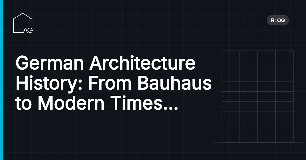 German Architecture History: From Bauhaus to Modern Times in 2026