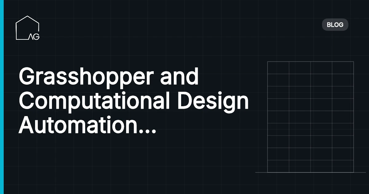 Grasshopper and Computational Design Automation with Claude Code Skills