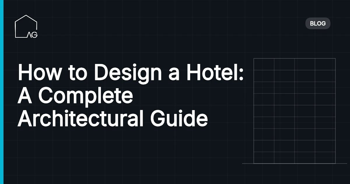 How to Design a Hotel: A Complete Architectural Guide