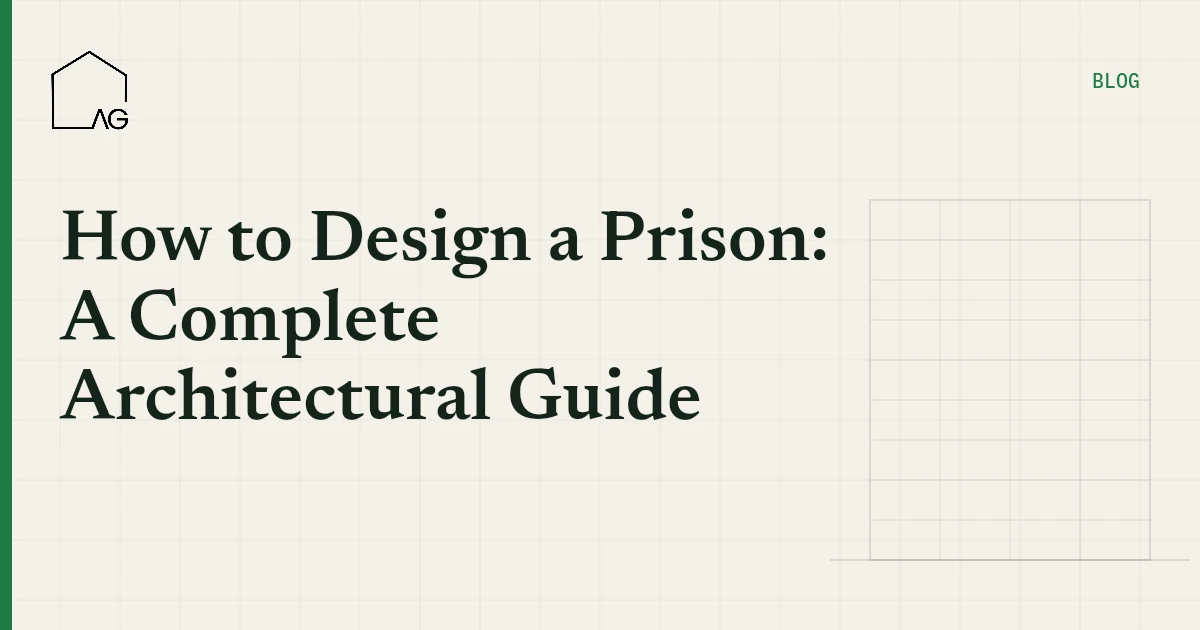 How to Design a Prison: A Complete Architectural Guide