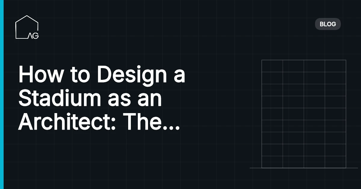 How to Design a Stadium as an Architect: The Ultimate Architectural Brilliance