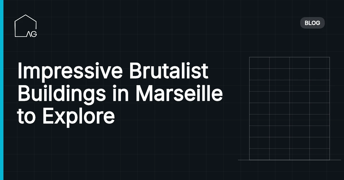 Impressive Brutalist Buildings in Marseille to Explore