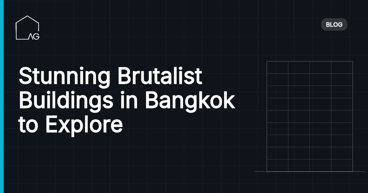 Stunning Brutalist Buildings in Bangkok to Explore