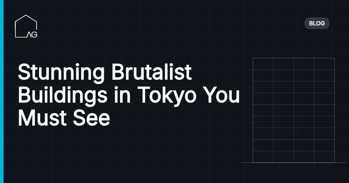 Stunning Brutalist Buildings in Tokyo You Must See