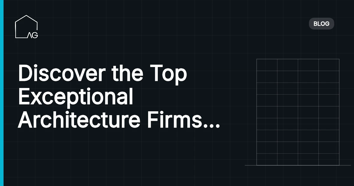 Discover the Top Exceptional Architecture Firms in Algeria