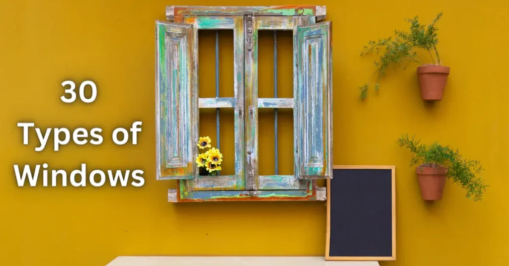 30 Types of Windows