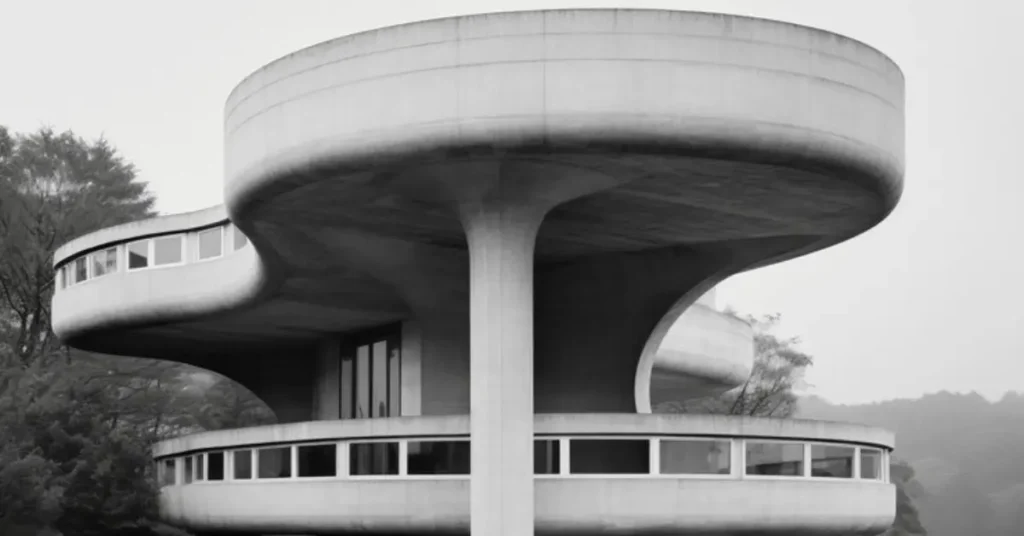 Brutalist buildings in Atlanta