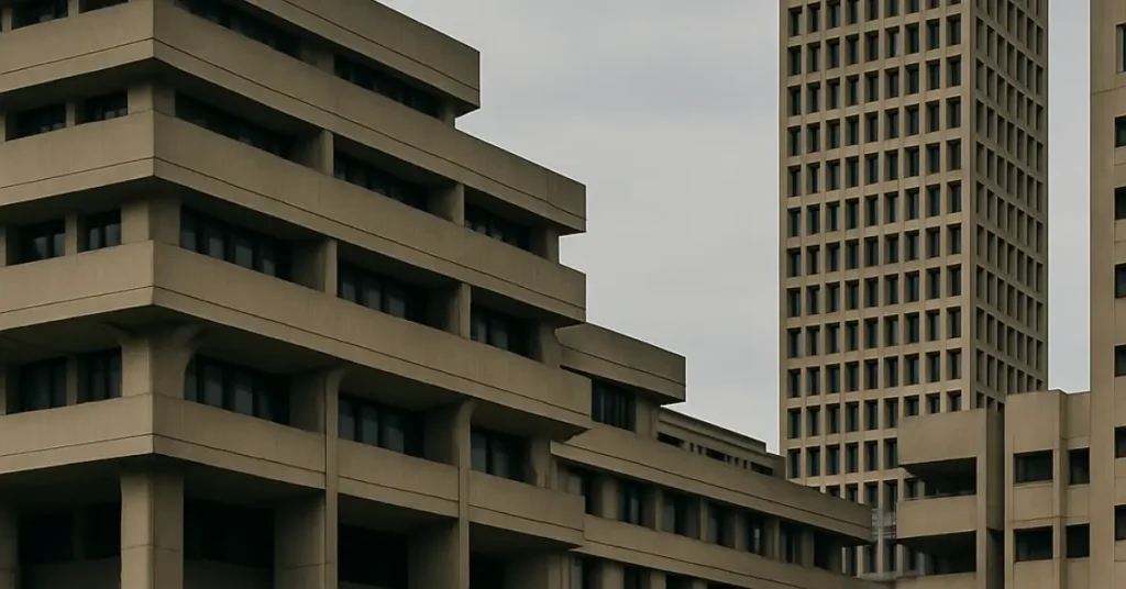 Brutalist Buildings in Moscow