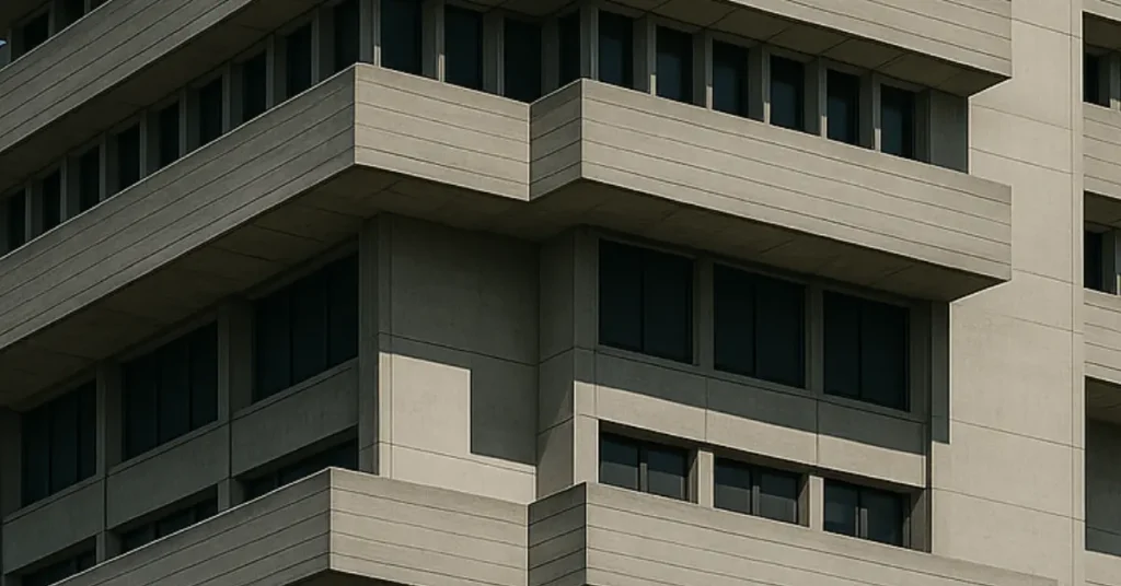 Brutalist buildings in Saint Petersburg