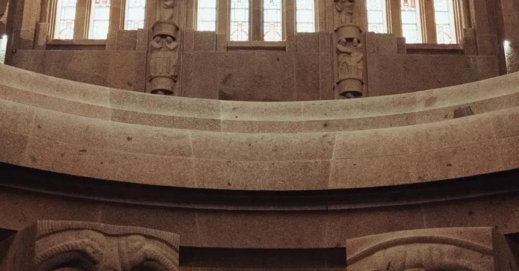 Brutalist buildings in Abu Dhabi