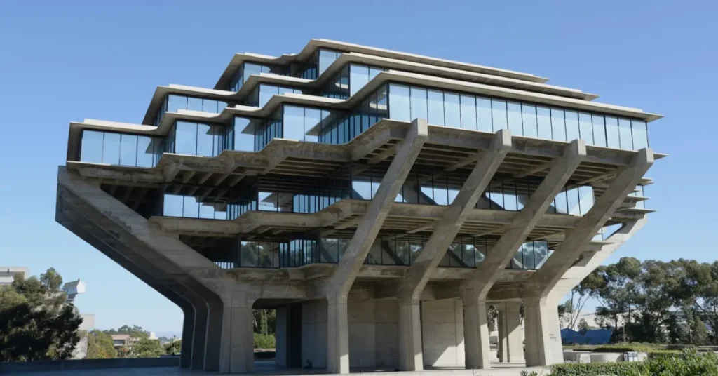 Brutalist buildings in Bangalore