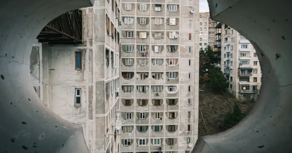 Brutalist buildings in Guangzhou