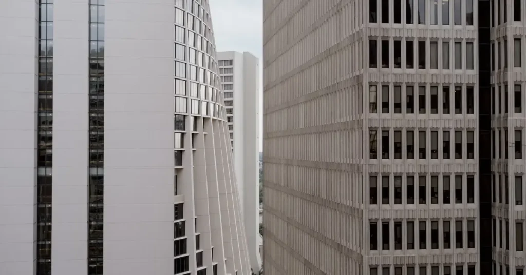 Brutalist buildings in Kuala Lumpur