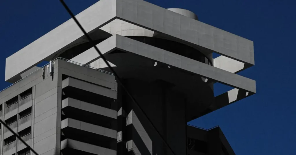Brutalist buildings in Mumbai