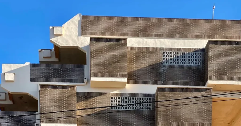 Brutalist buildings in Tehran