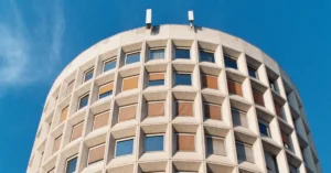 Brutalist buildings in Vienna